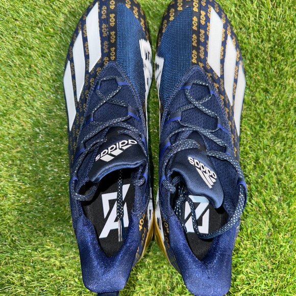 Adidas Adizero Georgia Tech 404 Team Issue PE Football Cleats GY5664 Mens 16 NEW - Picture 4 of 9